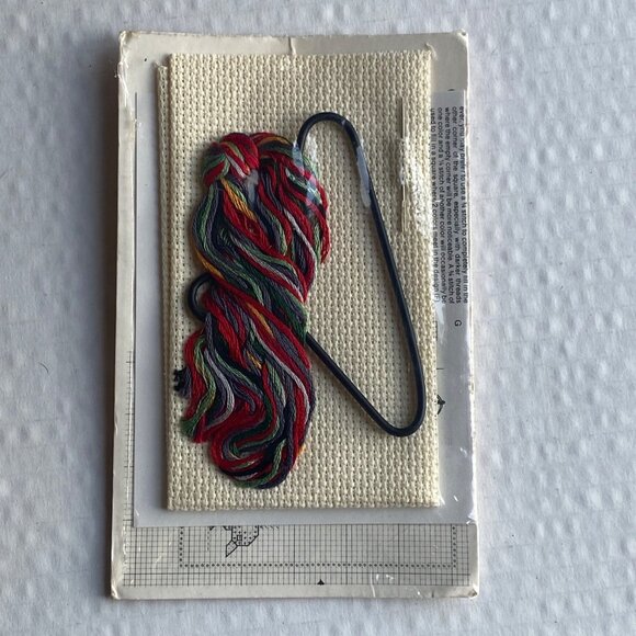 Vtg Country Wireworks Christmas Cross-Stitch Kit of 2 Canadian Geese Hanger USA - Picture 7 of 8